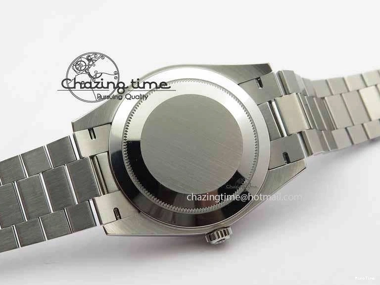 MiroTime 0503 Day Date 40mm SS BP Maker Best Edition Black Dial Diamond Markers On SS Bracelet A Casual 3691